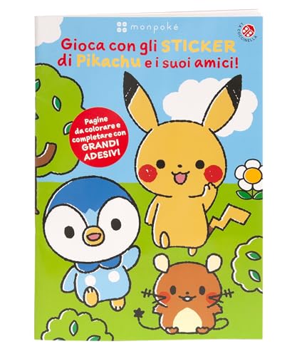 Gioca con gli sticker di Pikachu e i suoi amici! Monpokè. Ediz. a colori von La Coccinella