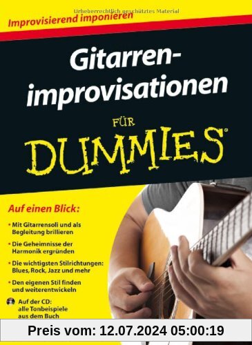 Gitarrenimprovisationen für Dummies (Fur Dummies)