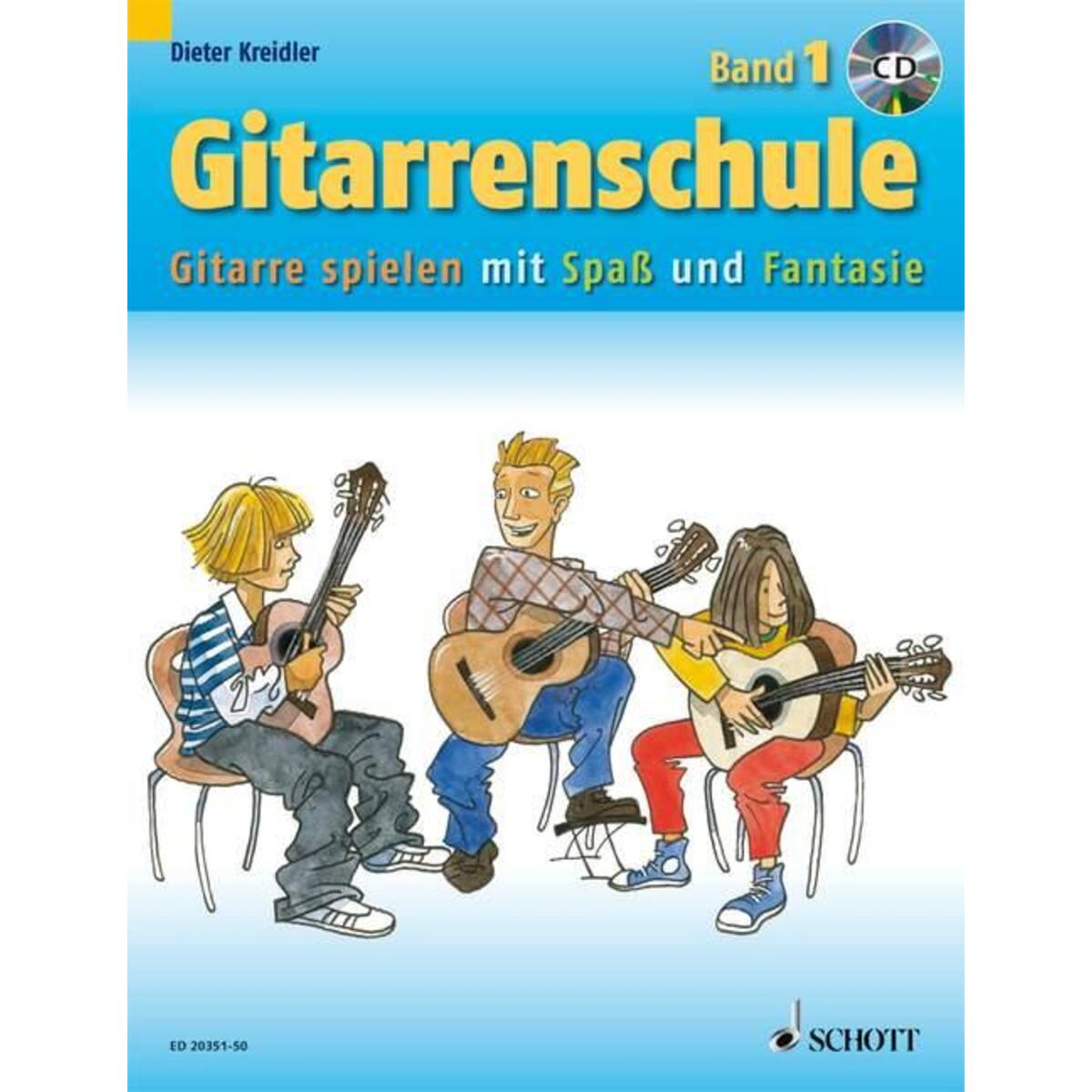 Gitarrenschule Band 1 mit CD Gitarrenschule Band 1 mit CD von Schott Music