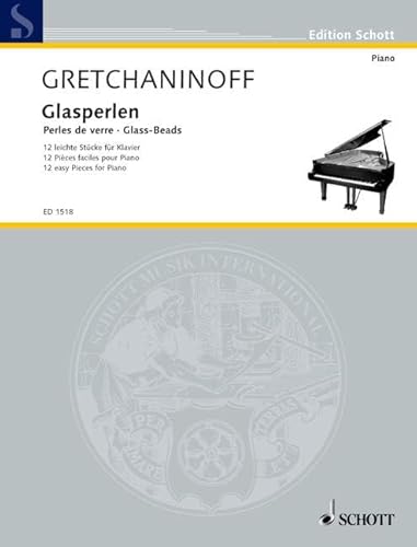 Glasperlen: 12 leichte Stücke. op. 123. Klavier. (Edition Schott)