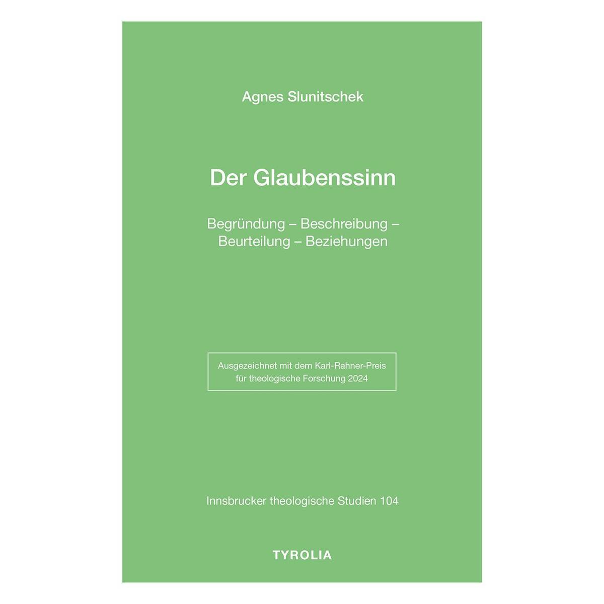 Der Glaubenssinn von Tyrolia Verlagsanstalt Gm