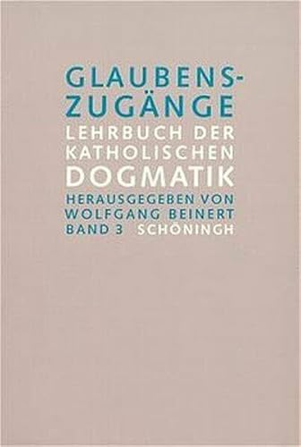 Glaubenszugänge, 3 Bde. Studienausgabe, Bd.3, Pneumatologie, Die Lehre vom Heiligen Geist; Gnadenlehre, Das Heil als Gnade; Sakramentenlehre, Das Heil ... Finkenzeller: Eschatologie. Studienausgabe