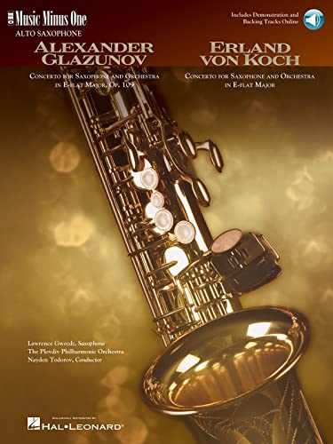 Glazunov Concerto in E-Flat, Op.109; Von Koch Concerto von Music Minus One