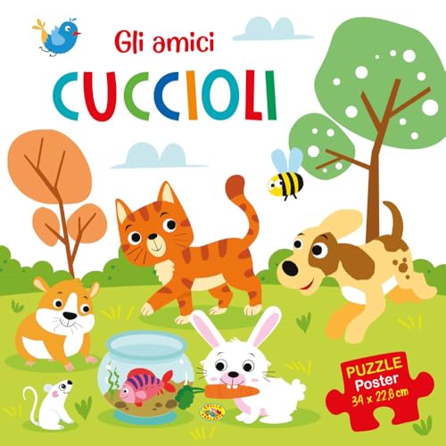 Gli amici cuccioli. Puzzle poster. Ediz. a colori von Grillo Parlante