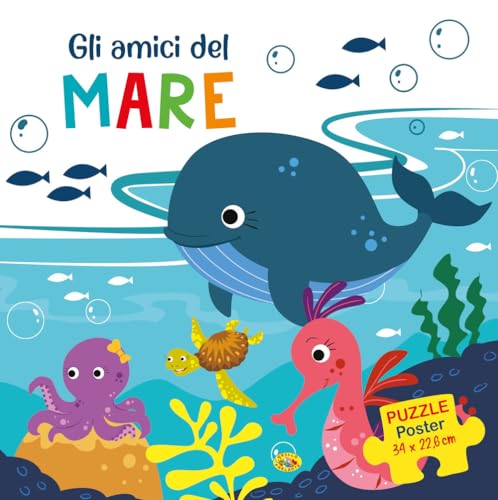 Gli amici del mare. Puzzle poster. Ediz. a colori Gli amici del mare. Puzzle poster. Ediz. a colori von Grillo Parlante