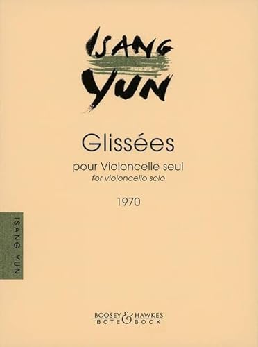 Glissées: Violoncello. Glissées: Violoncello.