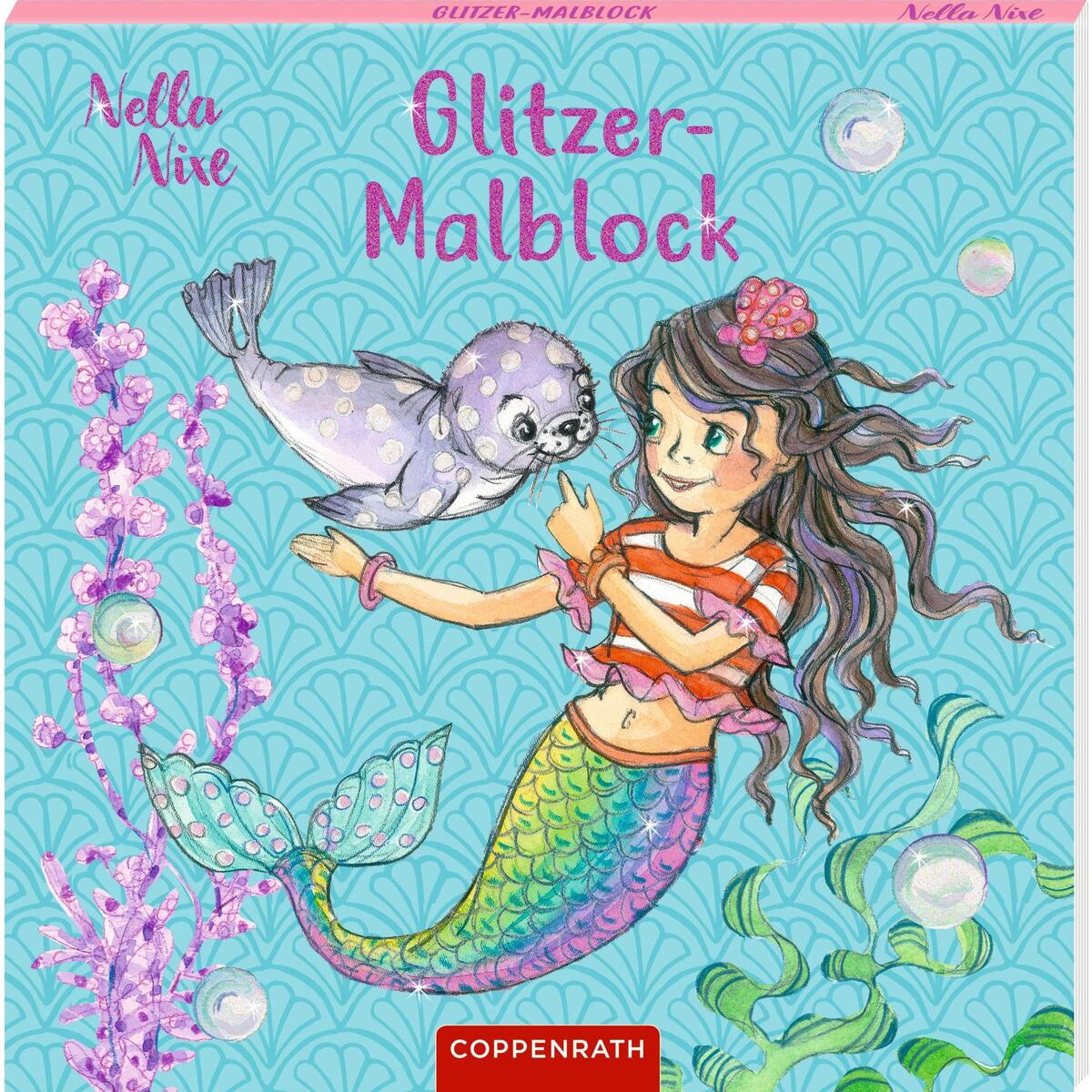 Glitzer-Malblock (Nella Nixe) von Coppenrath