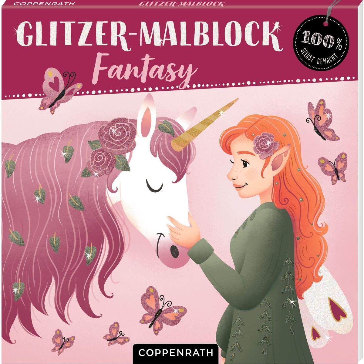 Glitzer-Malblock von Coppenrath