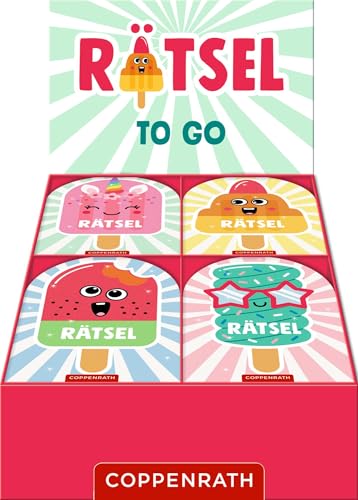 Glitzer-Rätsel to go: Ratespaß mit Zahlenpyramiden, Labyrinthen, Sudokus usw. Auswahl eines Exemplars aus 4 verschiedenen Büchern, nicht frei wählbar: ... Labyrinthen, Sudokus und Co., ab 6 / 8 Jahren von Coppenrath Verlag GmbH & Co. KG