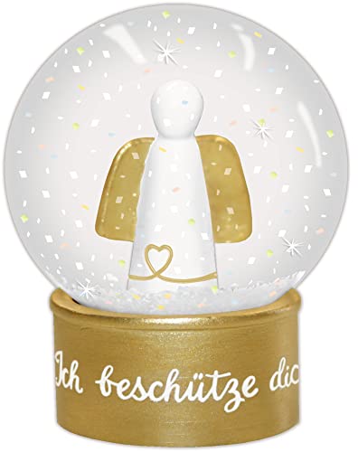 Glitzerkugel Schutzengel - Ich beschütze dich Glitzerkugel Schutzengel - Ich beschütze dich