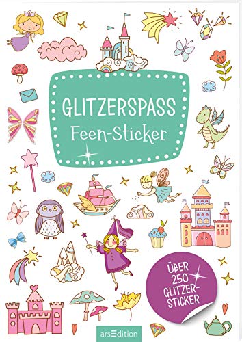 Glitzerspaß – Feen-Sticker: Über 250 Glitzersticker | Sticker mit Glitzereffekt
