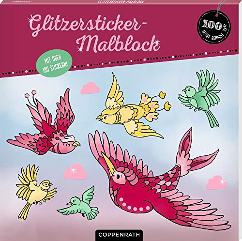 Glitzersticker-Malblock (100% selbst gemacht)