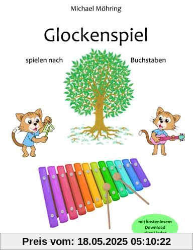 Glockenspiel: spielen nach Buchstaben Glockenspiel: spielen nach Buchstaben