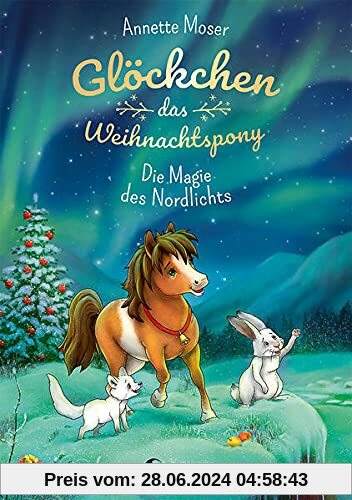 Glöckchen, das Weihnachtspony (Band 3) - Die Magie des Nordlichts: Weihnachtsgeschichte für Kinder ab 8 Jahre