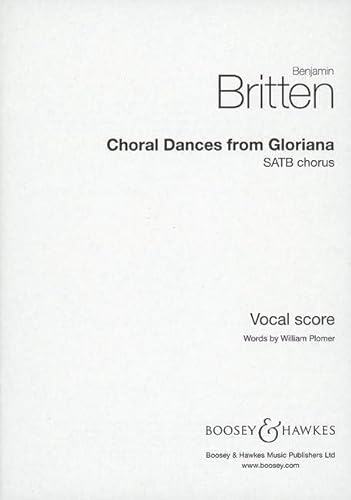 Gloriana: Choral Dances. gemischter Chor (SATB) a cappella. Chorpartitur.