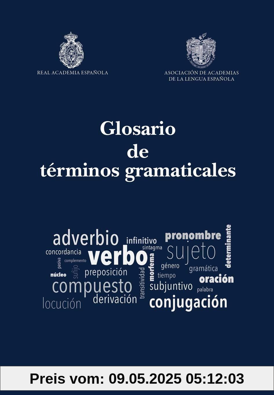 Glosario de términos gramaticales (Obras de Referencia, Band 44)
