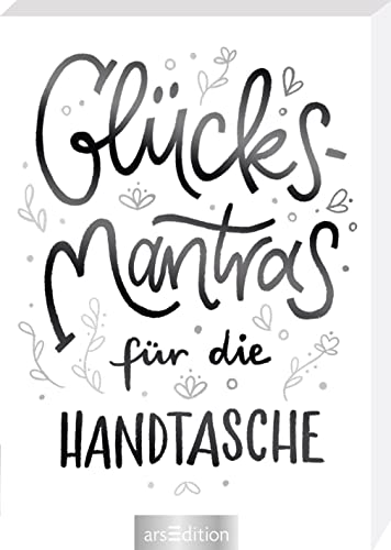 Glücksmantras für die Handtasche: Kartenbox mit 50 Sprüchekarten in trendiger Optik