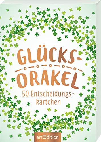 Glücksorakel: 50 Entscheidungskärtchen | Spielerisch Antworten finden mit schönen Orakelkarten im Spielkartenformat Glücksorakel: 50 Entscheidungskärtchen | Spielerisch Antworten finden mit schönen Orakelkarten im Spielkartenformat