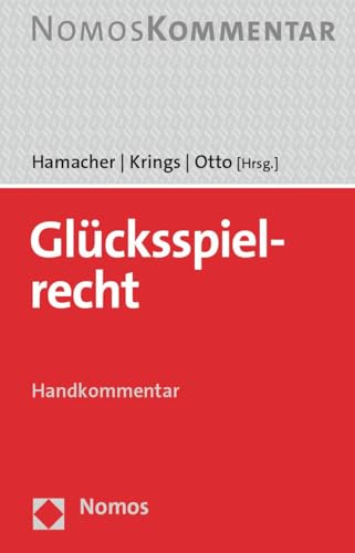 Glücksspielrecht: Handkommentar