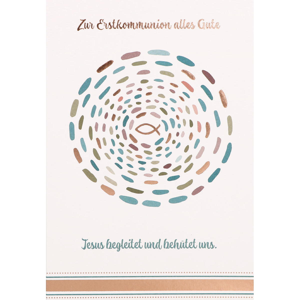 Glückwunschkarte - Zur Erstkommunion alles Gute (6 Stück) von Butzon und Bercker