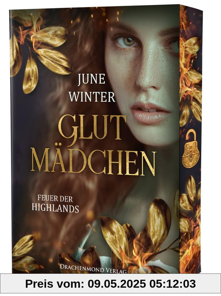 Glutmädchen - Feuer der Highlands: Spannungsgeladene Historical Romance in einem grausamen Schottland | mit Farbschnitt und Goldfolien-Veredelung Glutmädchen - Feuer der Highlands: Spannungsgeladene Historical Romance in einem grausamen Schottland | mit Farbschnitt und Goldfolien-Veredelung