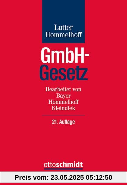 GmbH-Gesetz: Kommentar GmbH-Gesetz: Kommentar