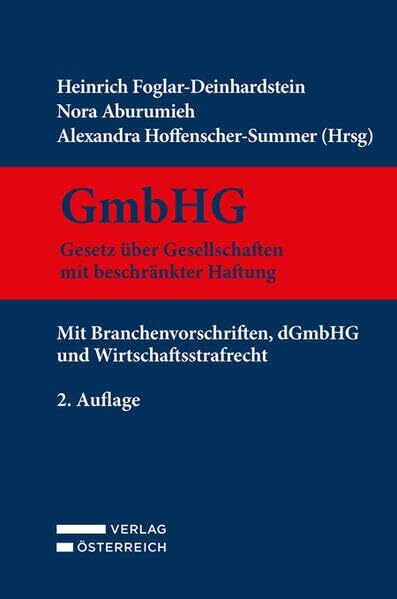 GmbHG - Gesetz über Gesellschaften mit beschränkter Haftung: Mit Branchenvorschriften, dGmbHG ...