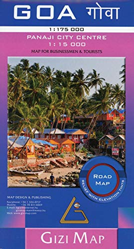 Goa Road Map von Gizi Map