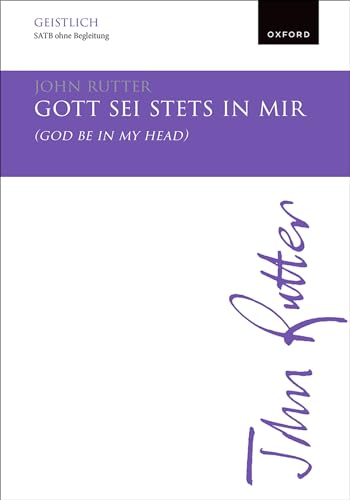 God Be in My Head God Be in My Head von Oxford University Press