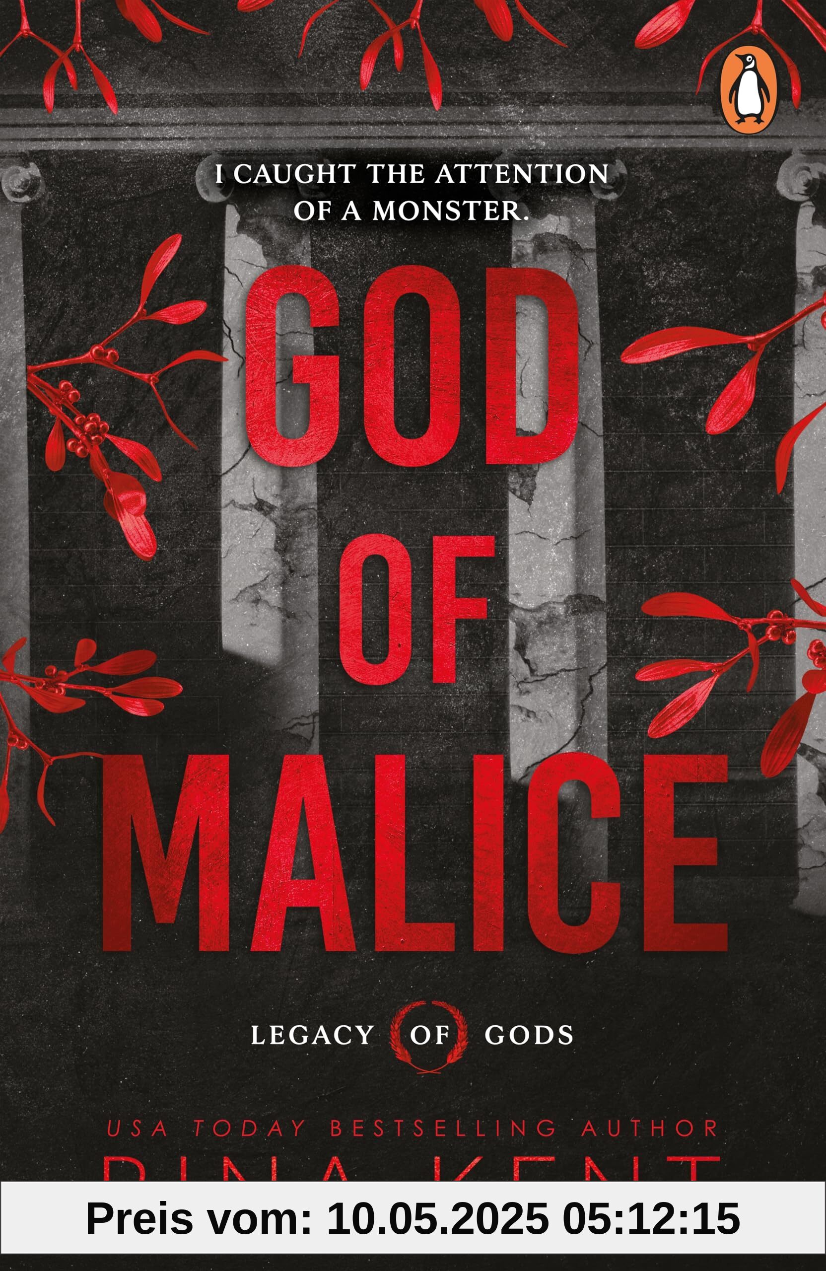 God of Malice: An addictive dark college romance from the New York Times bestselling author (Legacy of Gods)