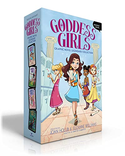 Goddess Girls Graphic Novel Legendary Collection (Boxed Set): Athena the Brain Graphic Novel; Persephone the Phony Graphic Novel; Aphrodite the Beauty Graphic Novel; Artemis the Brave Graphic Novel