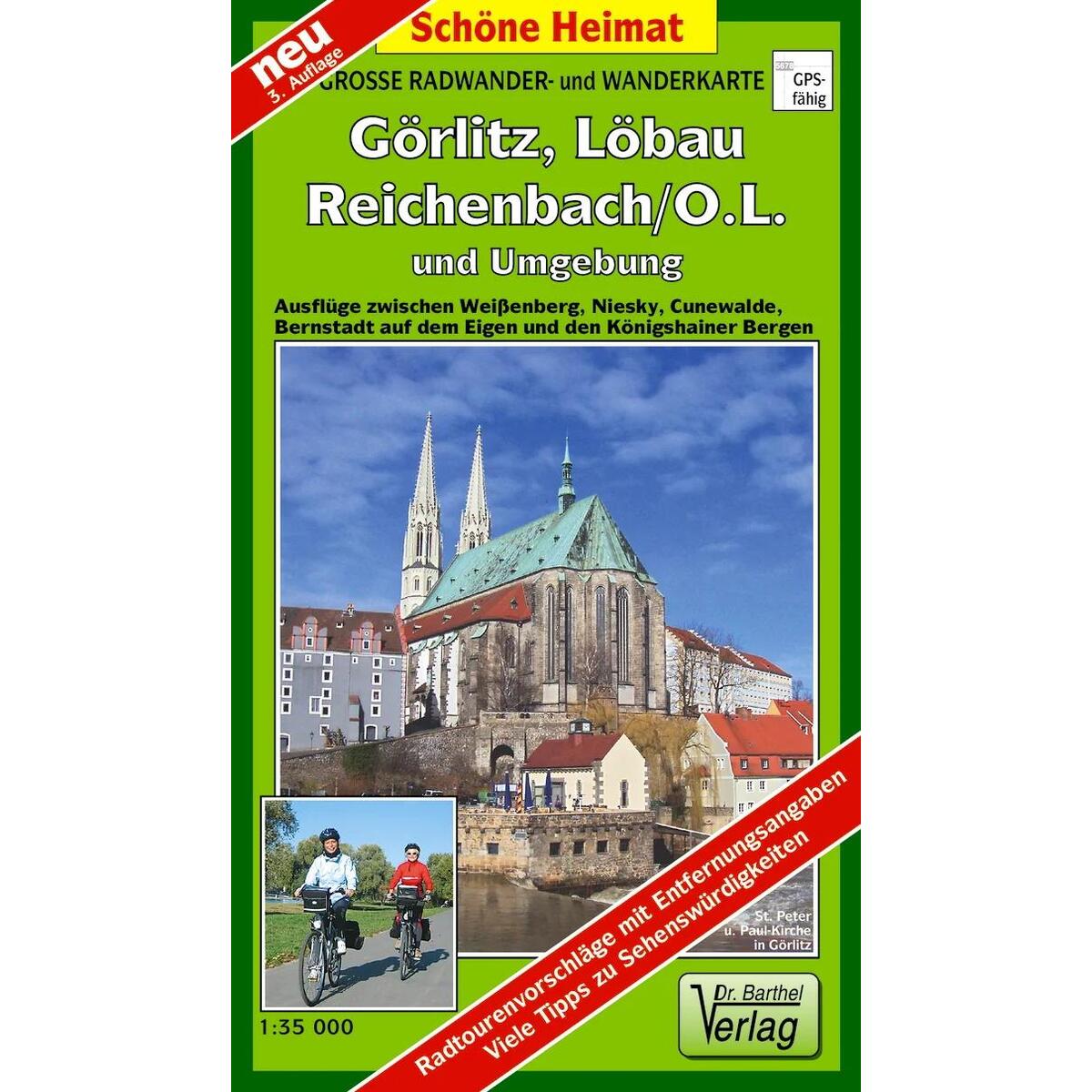 Görlitz, Löbau, Reichenbach/O.L. und Umgebung 1 : 35 000 Görlitz, Löbau, Reichenbach/O.L. und Umgebung 1 : 35 000 von Barthel Dr.