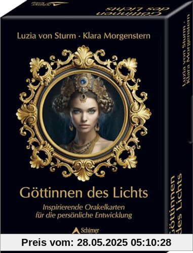 Göttinnen des Lichts - Inspirierende Orakelkarten für die persönliche Entwicklung: Set mit Buch und 45 Karten Göttinnen des Lichts - Inspirierende Orakelkarten für die persönliche Entwicklung: Set mit Buch und 45 Karten