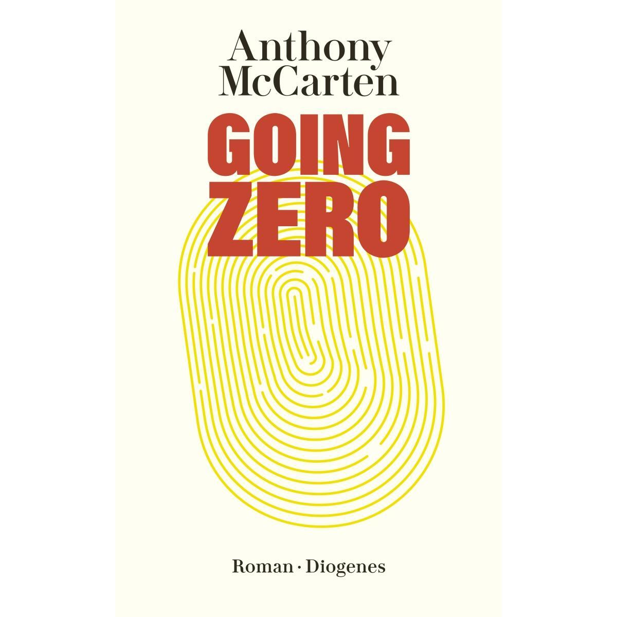 Going Zero von Diogenes Verlag AG