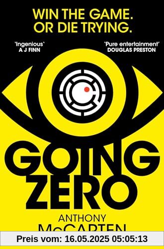 Going Zero: An Addictive, Ingenious Conspiracy Thriller from the No. 1 Bestselling Author of The Darkest Hour