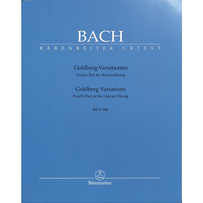 Goldberg Variationen BWV 988