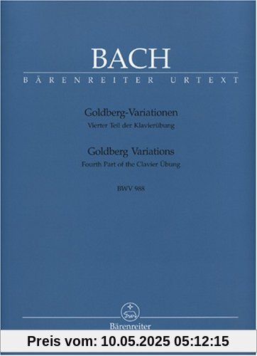 Goldberg-Variationen BWV 988