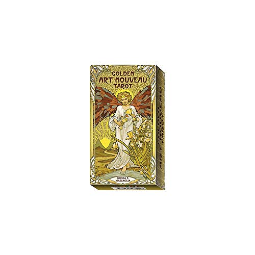 Golden Art Nouveau Tarot - Mini Tarot (Tarocchi) von Lo Scarabeo