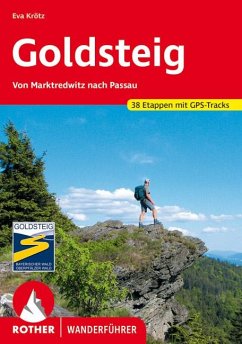 Rother Wanderführer Goldsteig von Bergverlag Rother