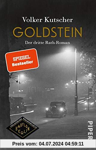 Goldstein: Der dritte Rath-Roman (Die Gereon-Rath-Romane, 3, Band 3)