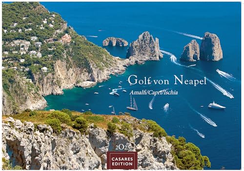 Golf von Neapel 2025 S 24x35 cm: Amalfi/Capri/Ischia