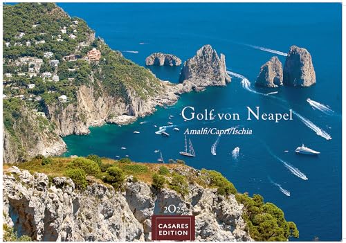 Golf von Neapel 2025 S 24x35 cm: Amalfi/Capri/Ischia Golf von Neapel 2025 S 24x35 cm: Amalfi/Capri/Ischia von CASARES EDITION