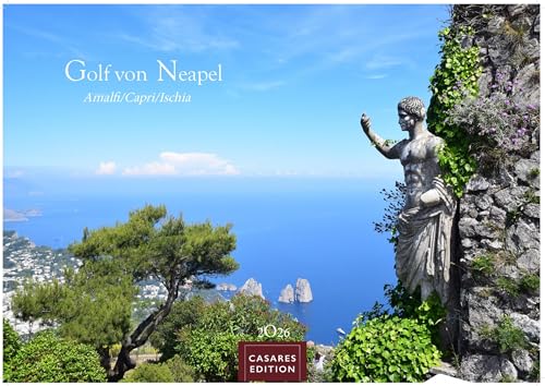 Golf von Neapel 2026 L 35x50cm: Amalfi/Capri/Ischia von CASARES EDITION