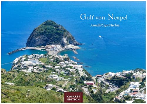 Golf von Neapel 2026 S 24x35 cm: Amalfi/Capri/Ischia von CASARES EDITION
