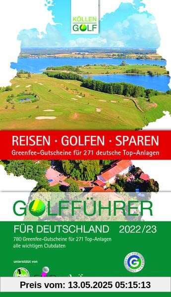 Golfführer für Deutschland 2022/23: Offizieller Golfführer des Deutschen Golf Verbandes (DGV)