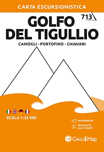 Golfo del Tigullio: Camogli-Portofino-Chavari (Carta escursionistica) Golfo del Tigullio: Camogli-Portofino-Chavari (Carta escursionistica) von LIBRERIA GEOGRAFICA