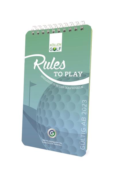 Golfregeln - Rules to play von Köllen Druck