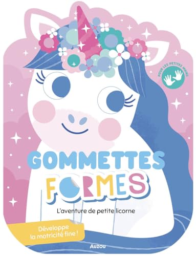 Gommettes formes - L'aventure de petite licorne von AUZOU