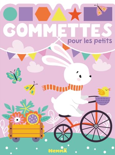 Gommettes pour les petits (Lapin vélo) von HEMMA