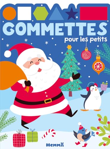 Gommettes pour les petits (Père Noël, sapin et pingouin) von HEMMA